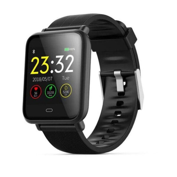 Relógio Smartwatch Inteligente Q9 Pressão Pulso 2 Pulseiras Memoria 64K